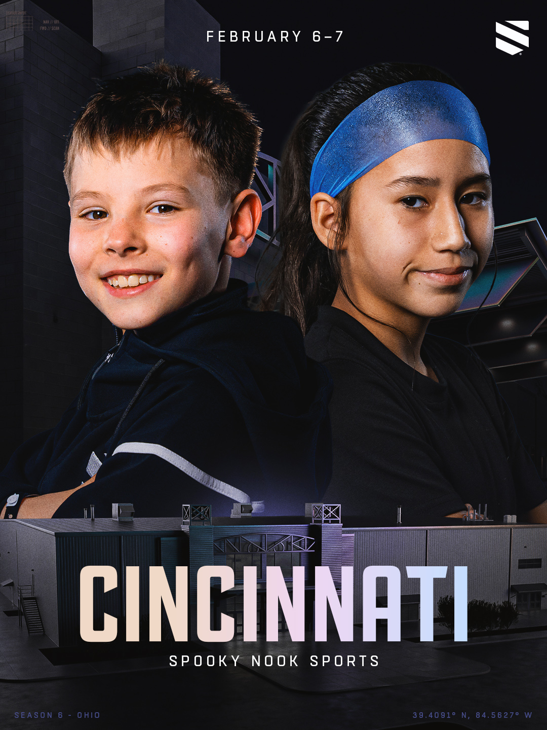 Cincinnati, Ohio — February 6–7, 2027 — Spooky Nook Sports
